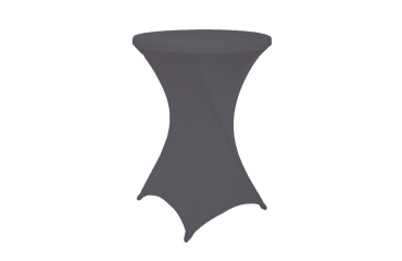 Housse BRASK pour table haute 80cm anthracite