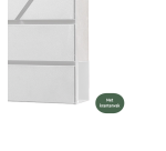 Boîte aux lettres murale BRASQ PB200 Deluxe blanc