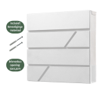 Boîte aux lettres murale BRASQ PB200 Deluxe blanc
