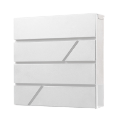 Boîte aux lettres murale BRASQ PB200 Deluxe blanc