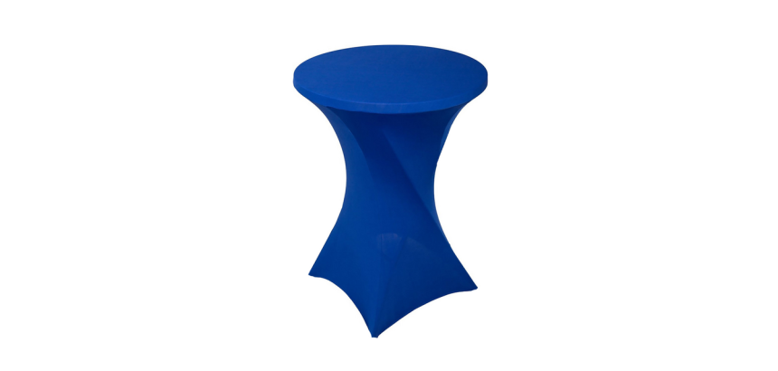 BRASK cover for high table 80cm blue