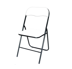 BRASQ FC100 white-black folding chair