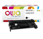 OWA Ersatz-Tonerkartusche für Canon 057H Schwarz