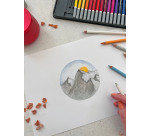 Crayon craie pastel STABILO CarbOthello assorti boîte 24 pièces