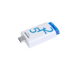 Clé USB 3.2 Philips Click USB-C 512Go bleu