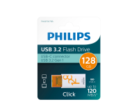 Philips Click USB-C 3.2 Flash Drive 128GB Orange