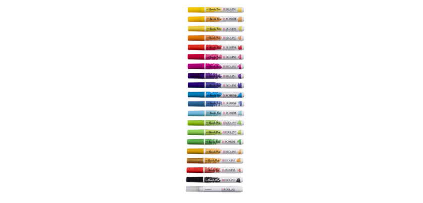 Brushpen Talens Ecoline set à 20 stuks landschap