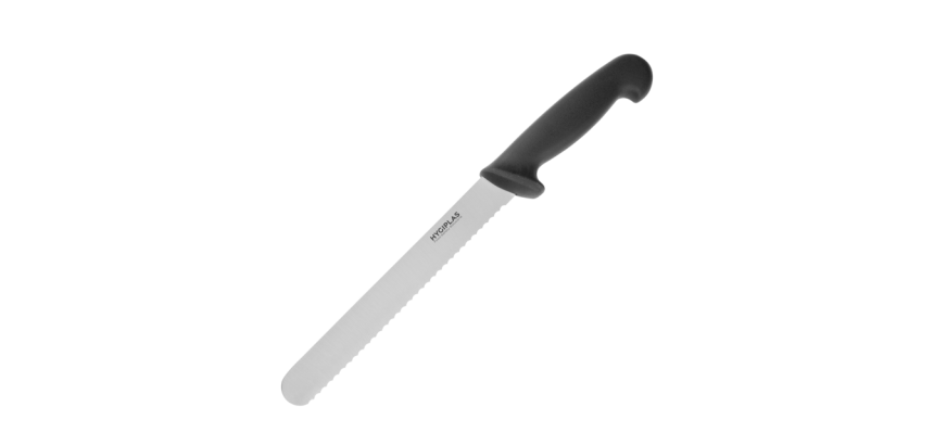 Couteau à pain Hygiplas 20,5cm noir