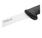 Couteau à pain Hygiplas 20,5cm noir