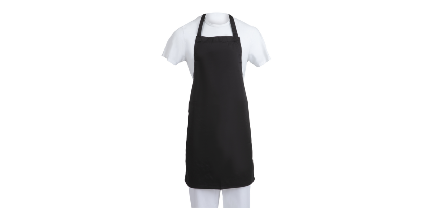 Schwarze Whites Schürze