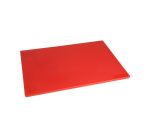 Planche à découper Hygiplas LDPE 450x300x10mm rouge