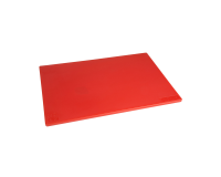 Snijplank Hygiplas LDPE 450x300x10 mm rood