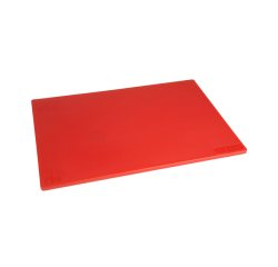 Snijplank Hygiplas LDPE 450x300x10 mm rood