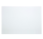 Planche à découper Hygiplas LDPE 450x300x10mm blanc