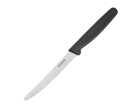 Couteau à tomates Hygiplas dentelé 10cm noir