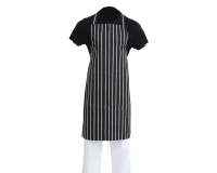 Tablier Whites noir rayé blanc