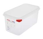Voedseldoos Araven GN 1/3 met deksel 6 liter 4 stuks
