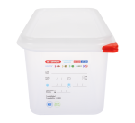 Voedseldoos Araven GN 1/3 met deksel 6 liter 4 stuks