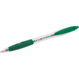 Stylo bille BIC Atlantis Classic grip clic Medium vert