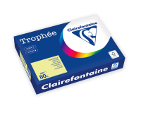 Papier copieur Trophée A4 80g jaune citron 500 feuilles