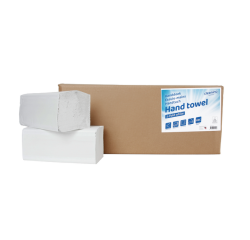 Essuie-mains Cleaninq pli-Z 2 épaisseurs 225x220mm 20x 200 pièces blanc