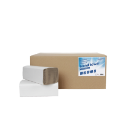 Cleaninq H3 Hand Towels Z-Fold 1-ply 250x230mm 20x 250 pieces natural