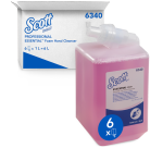 Handzeep Scott Essential foam roze 1000ml 6340