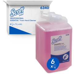 Savon mousse mains Scott Essential 6340 rose 1000ml