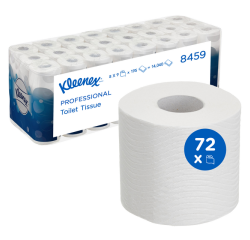 Papier toilette Kleenex 8459 3 épaisseurs 195 feuilles blanc