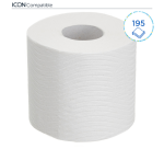Papier toilette Kleenex 8459 3 épaisseurs 195 feuilles blanc