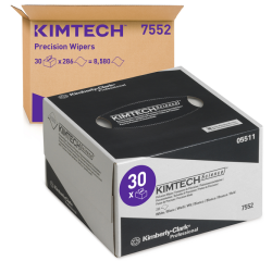 Poetsdoek Kimtech Science 208x112mm 30x286vel dispenserdoos wit 7552