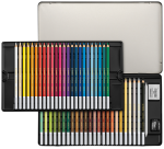 Kleurpotloden STABILO CarbOthello kalkpastel assorti blik à 48 stuks