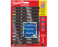 Marqueur Sharpie Creative assorti blister 12 pièces