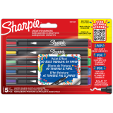 Viltstift Sharpie Creatieve marker assorti blister à 5 stuks