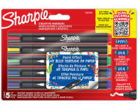 Sharpie Creative Marker Assorted Blister 5 Pieces