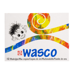 Crayon de cire Talens Wasco set 12 couleurs