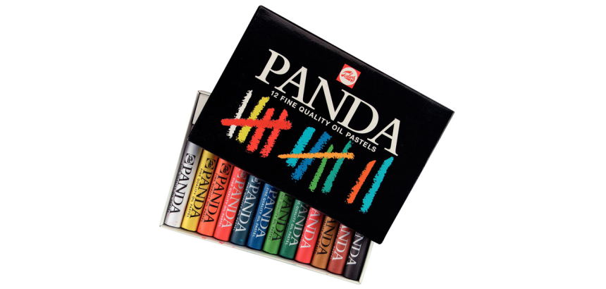 Pastel à l'huile Talens Panda set 12 couleurs