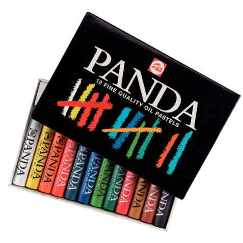 Pastel à l'huile Talens Panda set 12 couleurs