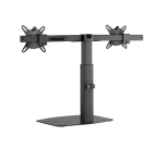 Bras 2 écrans ACT Office ressort à gaz barre transaversale