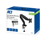 Bras 1 écran ACT Office ressort à gaz