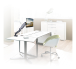 Bras 1 écran ACT Office ressort à gaz