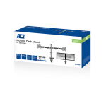 Bras 2 écrans ACT Office argent