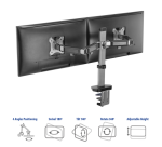 Bras 2 écrans ACT Office argent