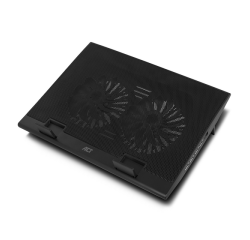 Support ordinateur portable ACT 2 positions avec ventilation hub 4 ports