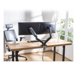 Gas Spring Dual Monitor Arm ACT Office