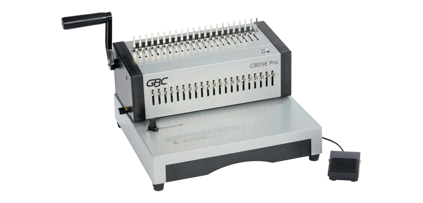 GBC CombBind CB25E Pro Binding Machine 21 holes