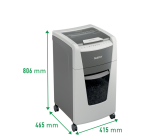 Papiervernietiger Leitz IQ Auto+ Office 300 P5 snippers 2x15mm