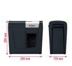 Rexel Secure MC3 P5 Partikelschnitt 2x15mm Schredder