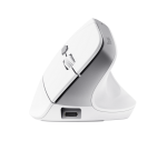 Muis Trust ergonomisch BAYO II draadloos wit