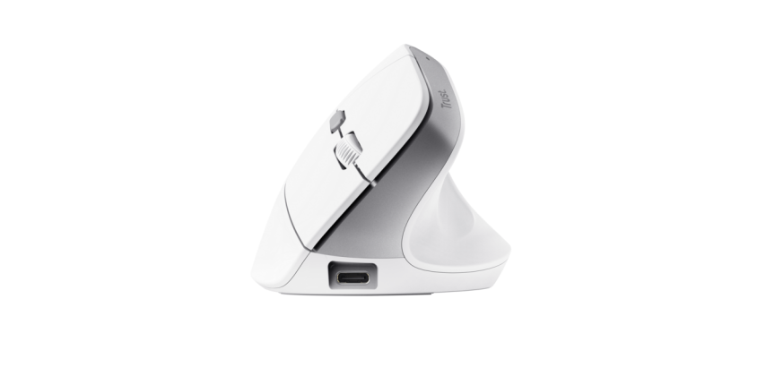 Trust BAYO II ergonomic wireless mouse white